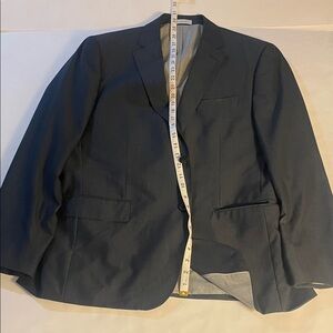 jf j.ferrar Men's Dark Navy Two-Button Sport Coat